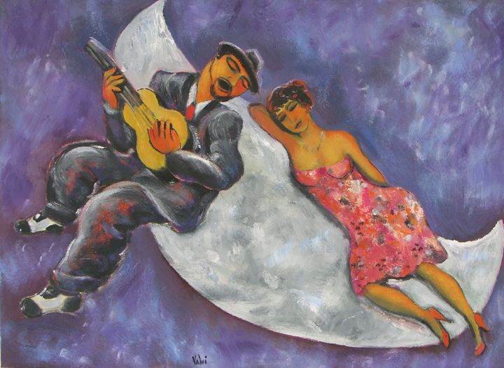 Noche de Luna by Luis Castellanos Valui